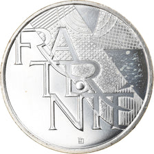 France, 5 Euros, Fraternité, 2013, MS(64), Silver, Gadoury:EU647