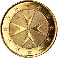 Malta, Euro, 2008, Paris, golden, MS(63), Bi-Metallic, KM:131