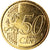 Malta, 50 Euro Cent, 2008, Paris, gold-plated coin, MS(63), Brass, KM:130
