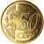 Malte, 50 Euro Cent, 2008, Paris, gold-plated coin, SPL, Laiton, KM:130