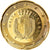 Malta, 20 Euro Cent, 2008, Paris, gold-plated coin, MS(63), Latão, KM:129