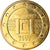 Malta, 5 Euro Cent, 2008, Paris, gold-plated coin, MS(63), Miedź platerowana