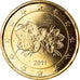 Finland, 2 Euro, 2011, Vantaa, gold-plated coin, MS(63), Bi-Metallic, KM:130