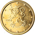 Finlande, Euro Cent, 2004, Vantaa, gold-plated coin, SPL+, Copper Plated Steel