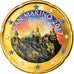 San Marino, 20 Euro Cent, 2017, Colourized, UNZ+, Messing