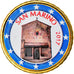 San Marino, 10 Euro Cent, 2017, Colourized, SPL+, Ottone