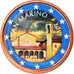 San Marino, 5 Euro Cent, 2017, Colourized, MS(64), Copper Plated Steel