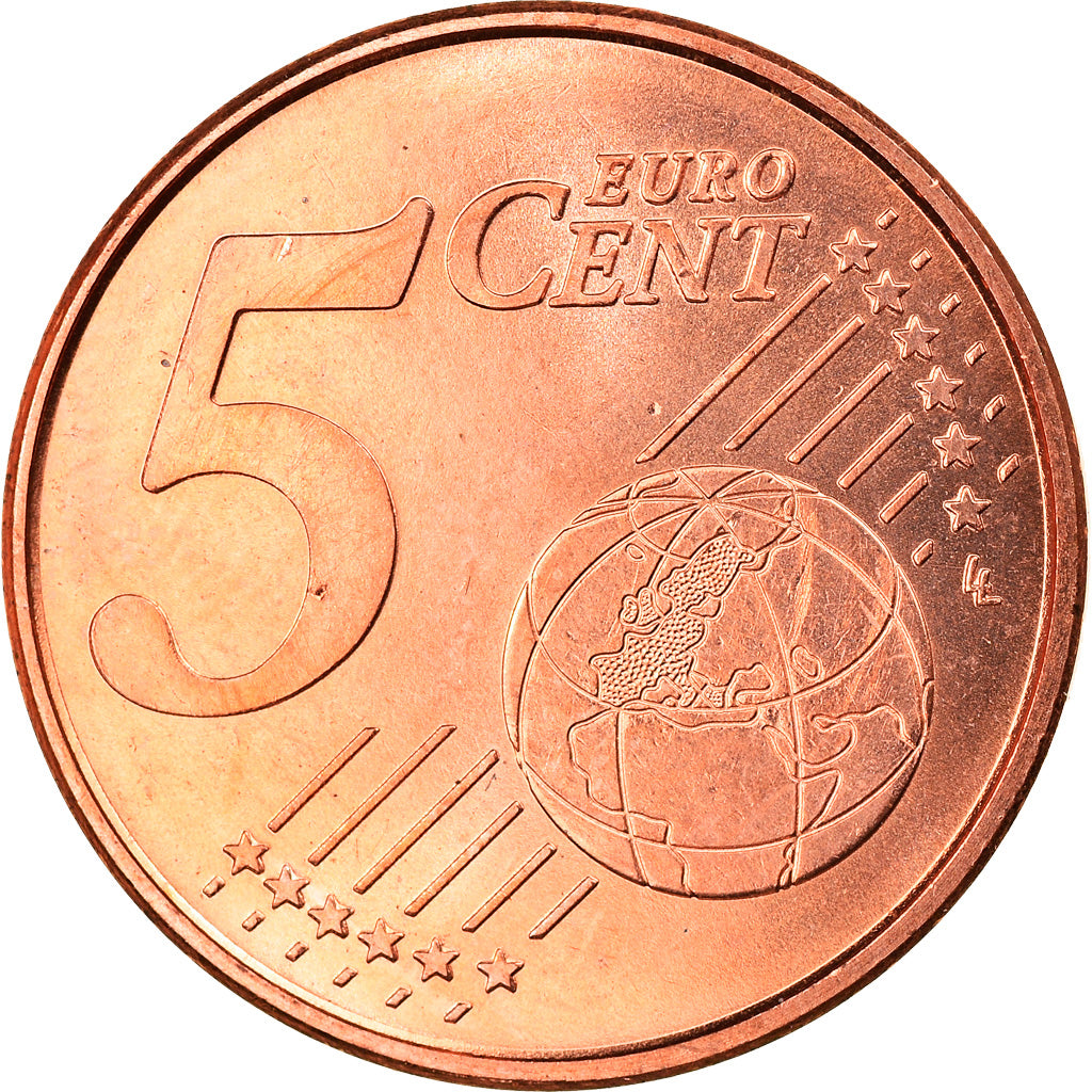San Marino, 5 Euro Cent, 2017, Colourized, MS(64), Copper Plated Steel