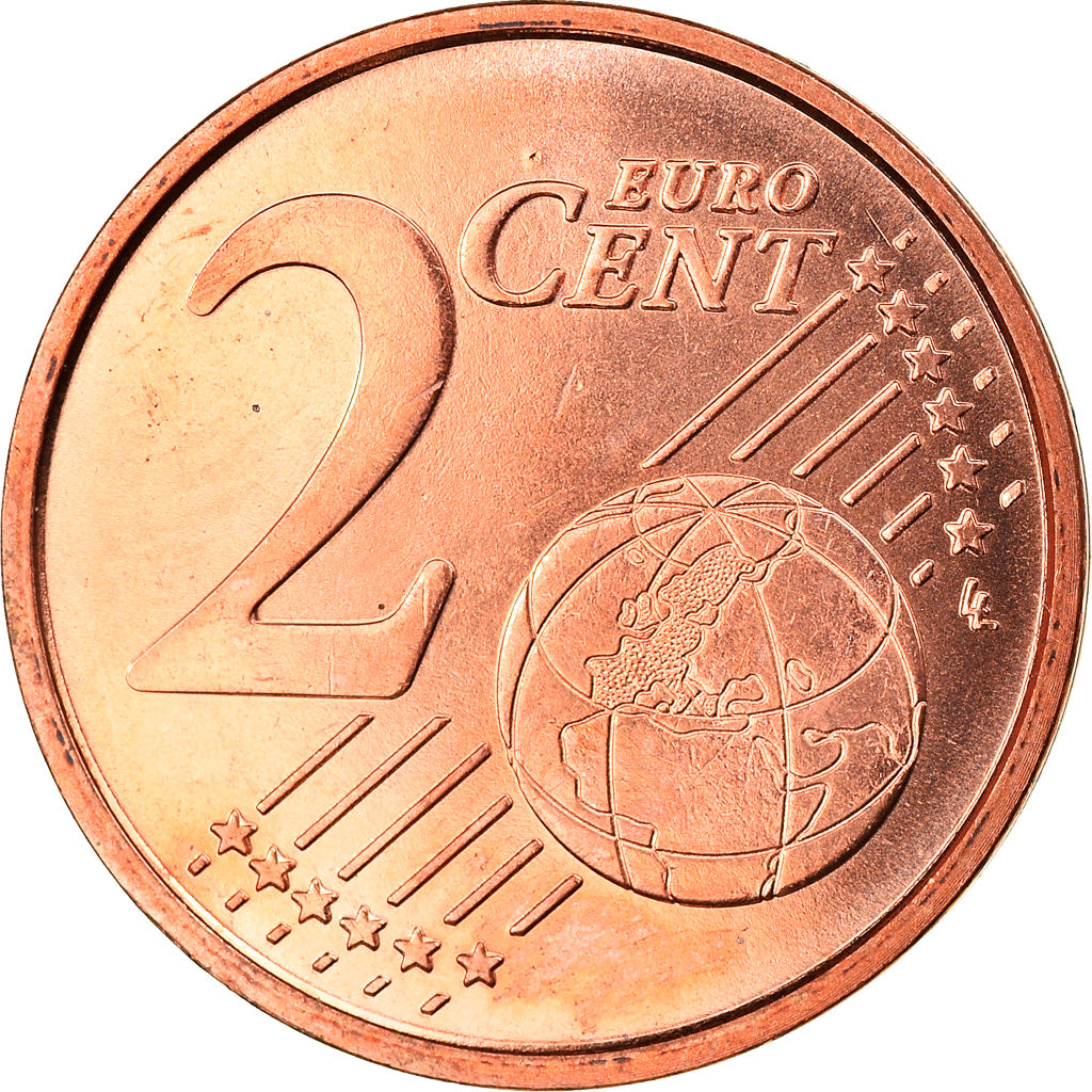 San Marino, 2 Euro Cent, 2017, Colourized, MS(64), Copper Plated Steel