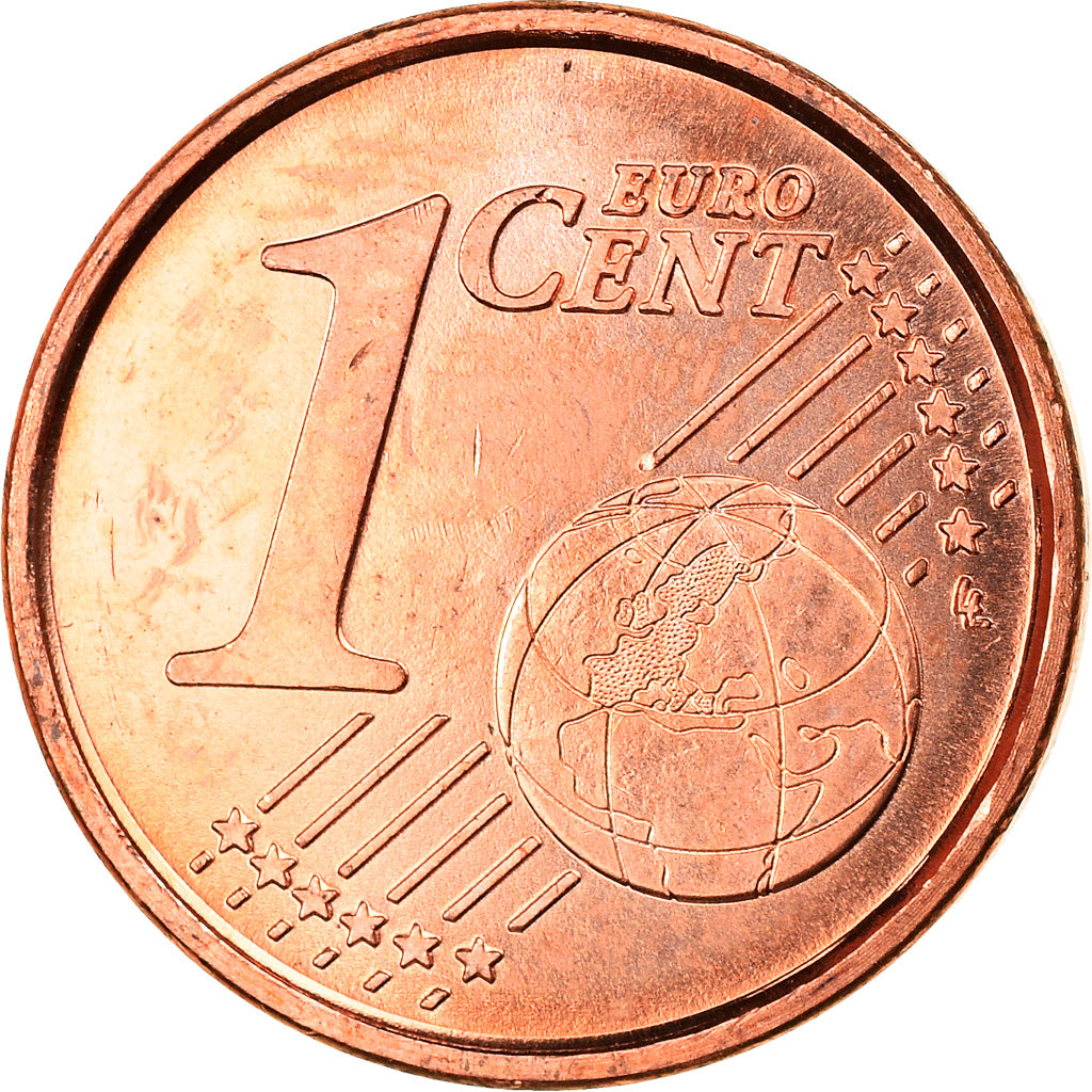 San Marino, Euro Cent, 2017, Colourized, MS(64), Copper Plated Steel