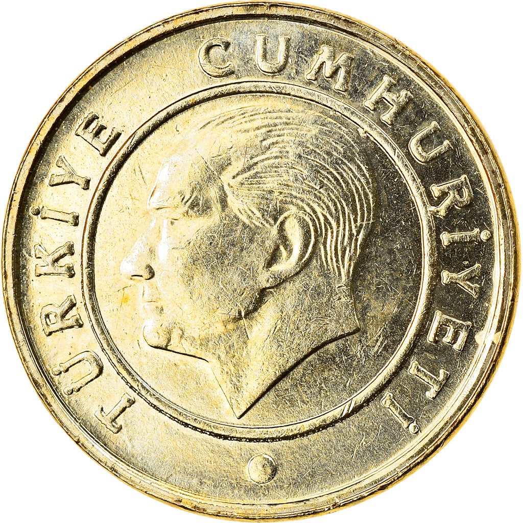 Monnaie, Turquie, 5 Kurus, 2009, SPL+, Laiton, KM:1240