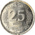 Moneta, Turcja, 25 Kurus, 2009, MS(64), Miedź-Nikiel, KM:1242