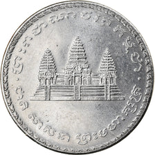 Coin, Cambodia, 100 Riels, 1994, MS(64), Steel, KM:93