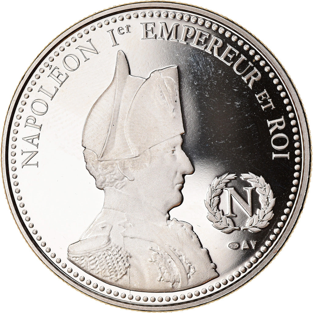 Francia, medalla, Napoléon Bonaparte, Bataille de Marengo (1800), FDC, Cobre -