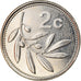 Coin, Malta, 2 Cents, 2004, MS(63), Nickel
