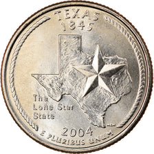 Moneda, Estados Unidos, Texas, Quarter, 2004, U.S. Mint, Philadelphia, SC+