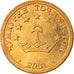 Coin, Tajikistan, 5 Drams, 2001, St. Petersburg, MS(64), Brass Clad Steel