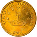 Coin, Tajikistan, 25 Drams, 2001, St. Petersburg, MS(64), Brass, KM:5.1