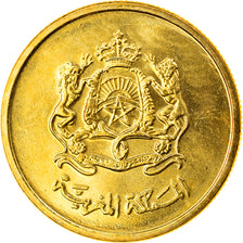 Coin, Morocco, Mohammed VI, 10 Santimat, 2002, MS(64), Aluminum-Bronze, KM:114