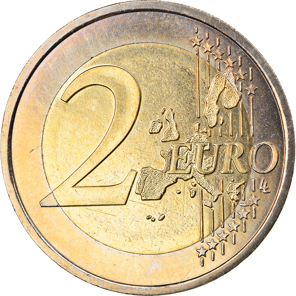 Monaco, 2 Euro, 2001, Paris, MS(63), Bi-Metallic, KM:186
