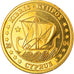 Moeda, Chipre, 50 Cents, 2004, Proof, MS(65-70), Latão