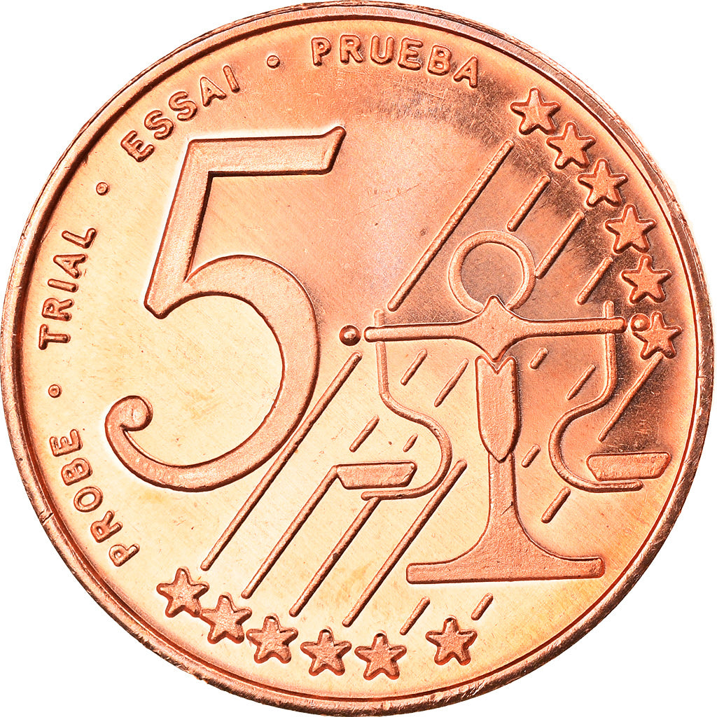 Moneda, Chipre, 5 Cents, 2004, Proof, FDC, Cobre