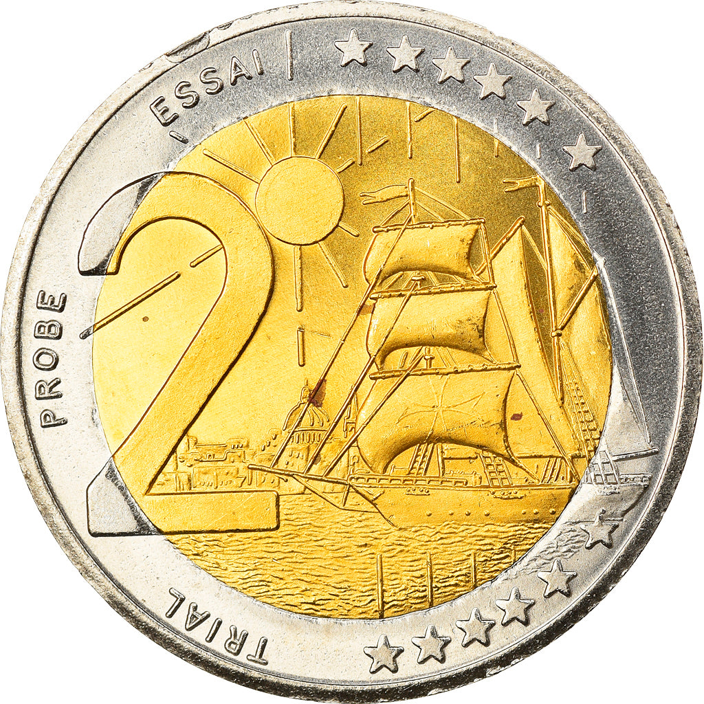 Coin, Malta, 2 Euro, 2004, Proof, MS(65-70), Bi-Metallic