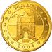 Moeda, Malta, 20 Cents, 2004, Proof, MS(65-70), Latão