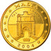 Moeda, Malta, 10 Cents, 2004, Proof, MS(65-70), Latão