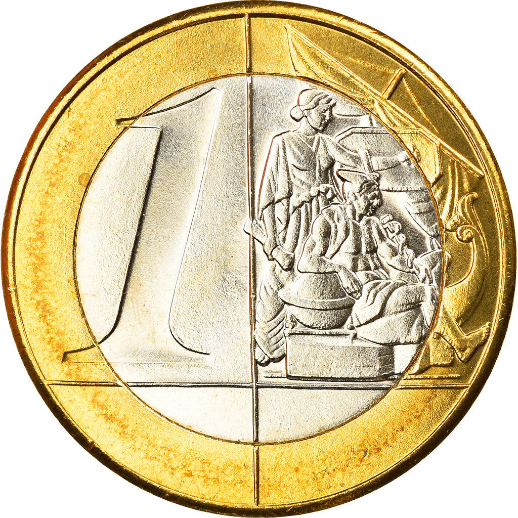 Münze, Guernsey, 1 Euro, 2004, Proof, STGL, Bi-Metallic