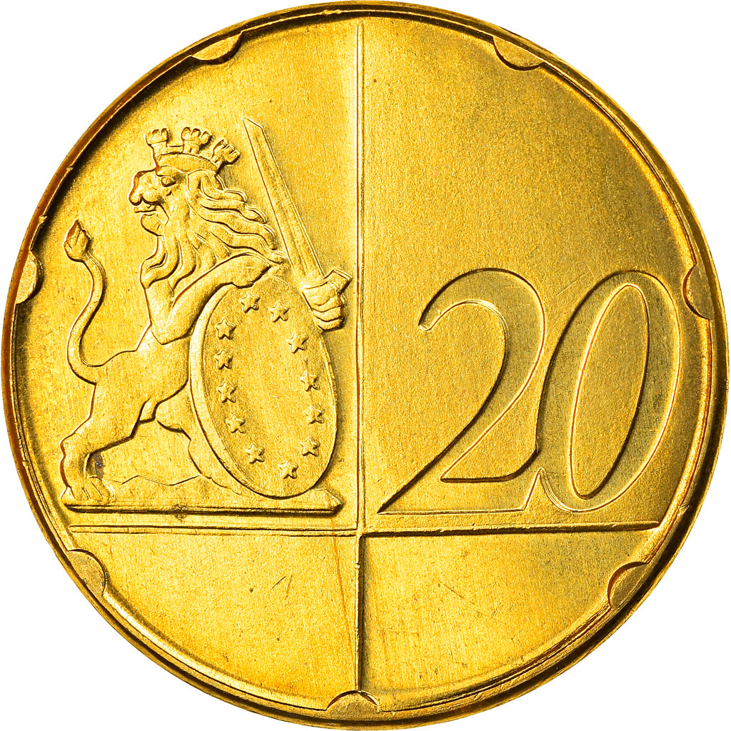 Moneta, Guernsey, 20 Cents, 2004, Proof, FDC, Ottone