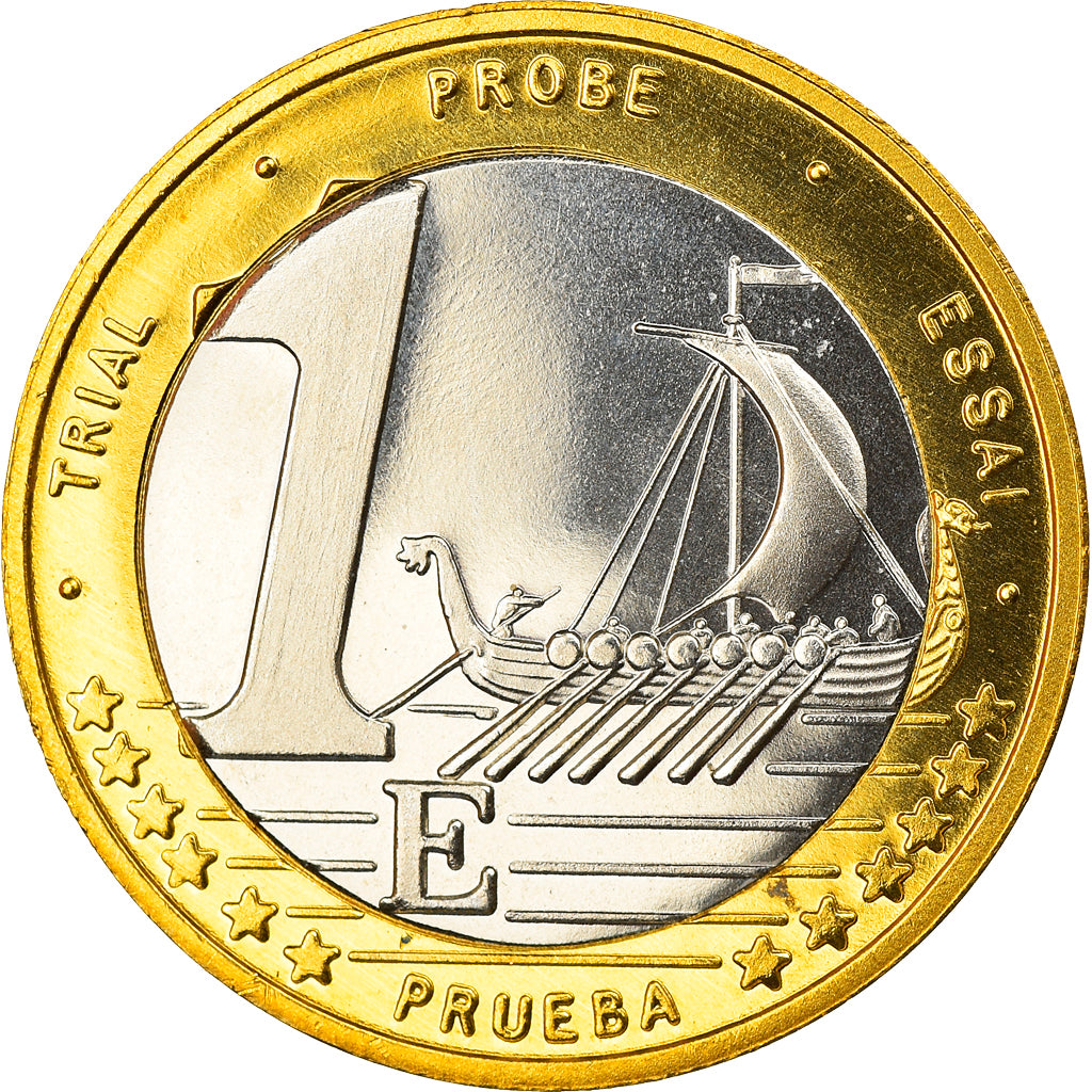 Moneta, Svezia, 1 Euro, 2003, Proof, FDC, Bi-metallico