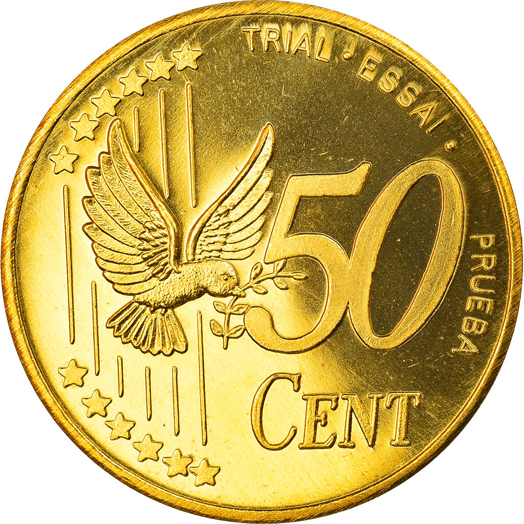 Moneta, Svezia, 50 Cents, 2003, Proof, FDC, Ottone