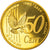 Moneda, Suecia, 50 Cents, 2003, Proof, FDC, Latón