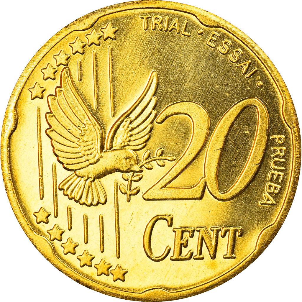 Coin, Sweden, 20 Cents, 2003, Proof, MS(65-70), Brass