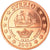 Moneda, Suecia, 2 Cents, 2003, Proof, FDC, Cobre