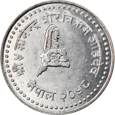 Monnaie, Népal, SHAH DYNASTY, Gyanendra Bir Bikram, 25 Paisa, 2003, Kathmandu
