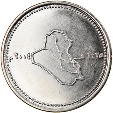 Coin, Iraq, 100 Dinars, 2003/AH1424, MS(63), Stainless Steel, KM:177