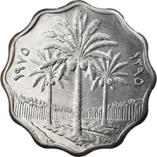 Monnaie, Iraq, 5 Fils, 1975, SPL+, Stainless Steel, KM:141