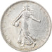 Coin, France, Semeuse, 2 Francs, 1917, Paris, AU(50-53), Silver, KM:845.1