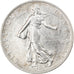 Coin, France, Semeuse, 2 Francs, 1918, Paris, AU(55-58), Silver, KM:845.1