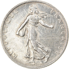 Coin, France, Semeuse, 2 Francs, 1918, Paris, EF(40-45), Silver, KM:845.1