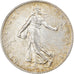 Coin, France, Semeuse, 2 Francs, 1916, Paris, AU(55-58), Silver, KM:845.1