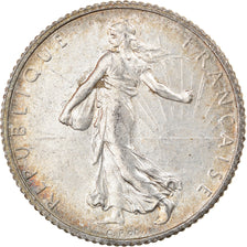 Münze, Frankreich, Semeuse, Franc, 1918, Paris, VZ+, Silber, KM:844.1
