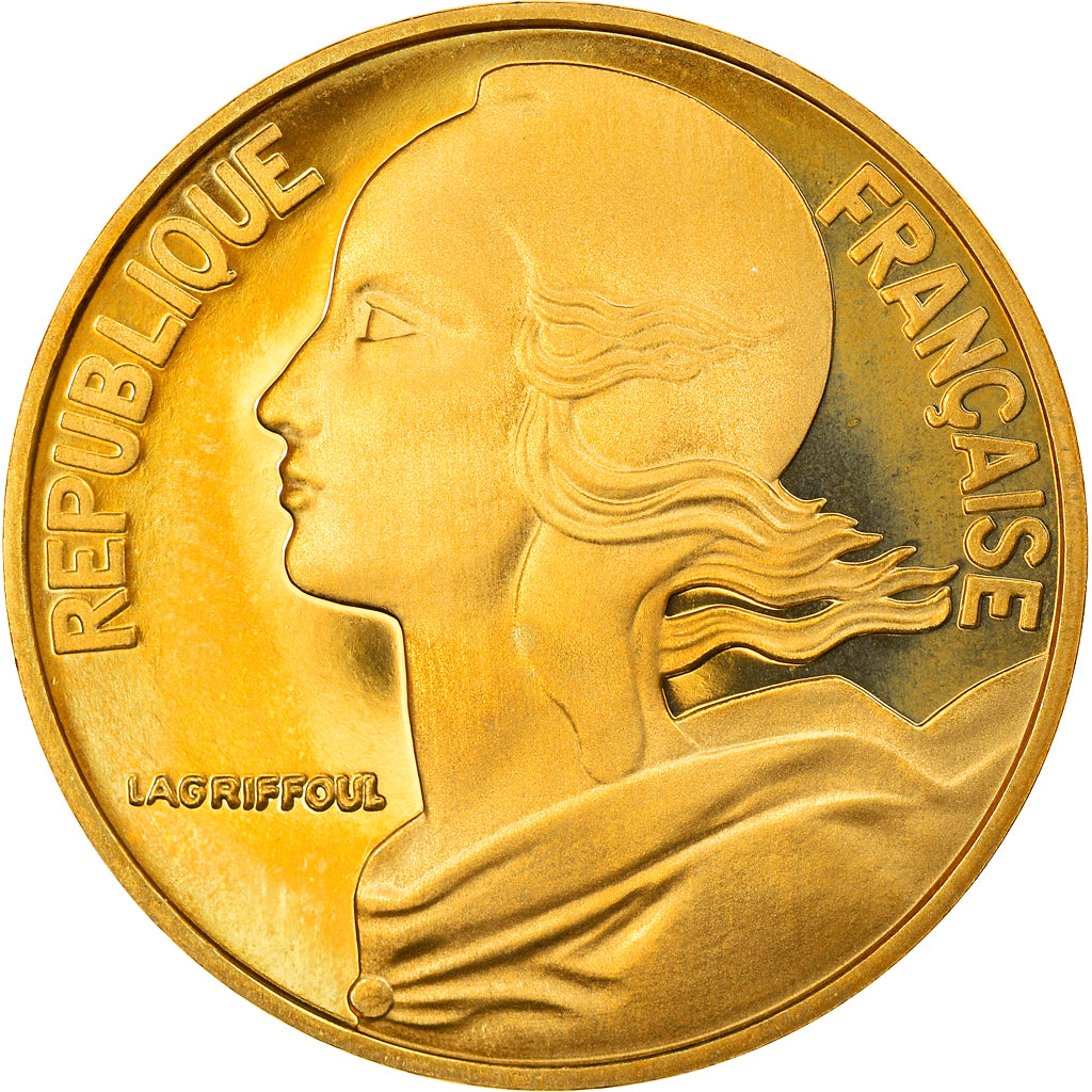 Munten, Frankrijk, Marianne, 20 Centimes, 1999, Paris, Proof, FDC
