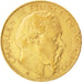 MONACO, 20 Francs, Vingt, 1879, Paris, KM #98, VF(20-25), Gold, Gadoury #120,...