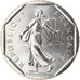 Moneta, Francja, 2 Francs, 1980, FDC, MS(65-70), Nikiel