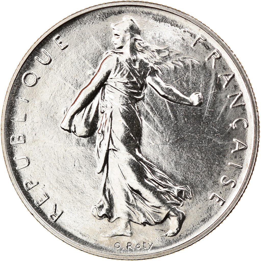 Coin, France, Semeuse, Franc, 1980, Paris, MS(65-70), Nickel, KM:925.1