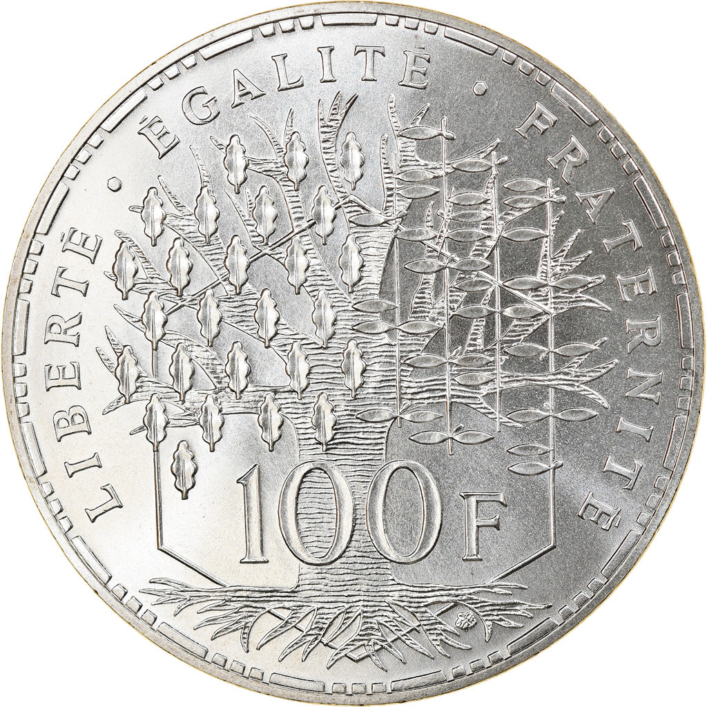 Coin, France, Panthéon, 100 Francs, 1983, Paris, FDC, MS(65-70), Silver