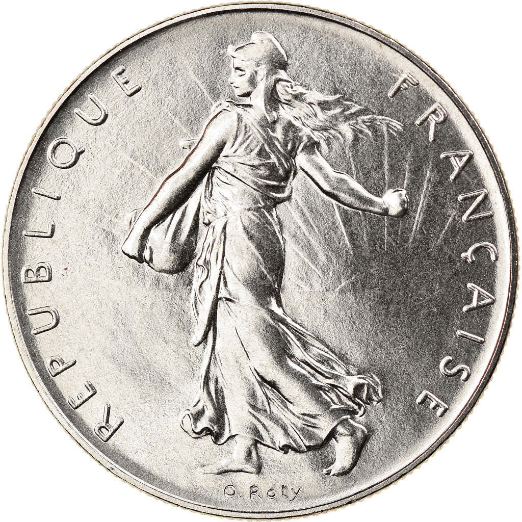 Coin, France, Semeuse, Franc, 1983, Paris, MS(65-70), Nickel, KM:925.1